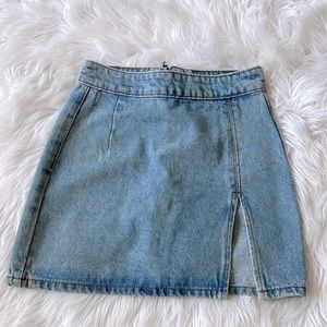 Lioness denim skirt